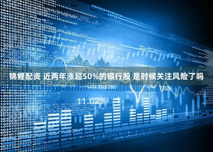 锦鲤配资 近两年涨超50%的银行股 是时候关注风险了吗